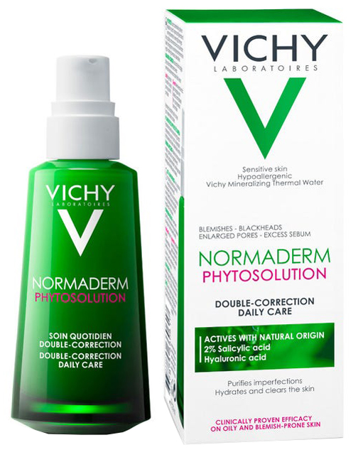 Vichy Normaderm Phytosolution Trattamento Correttivo Quotidiano Doppia Azione